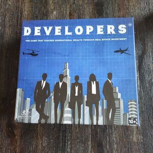 Developers Board Game Teach Generational Wealth Real Estate Complete + Bonus